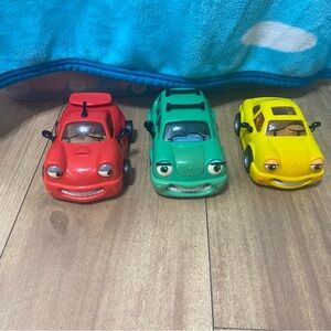 Colorful Toy Car Set for Kids chevron